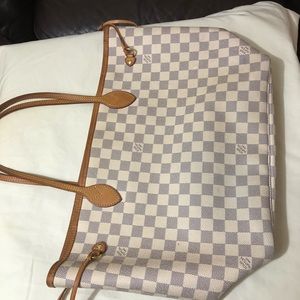 Louis Vuitton Neverfull MM Damier Azur